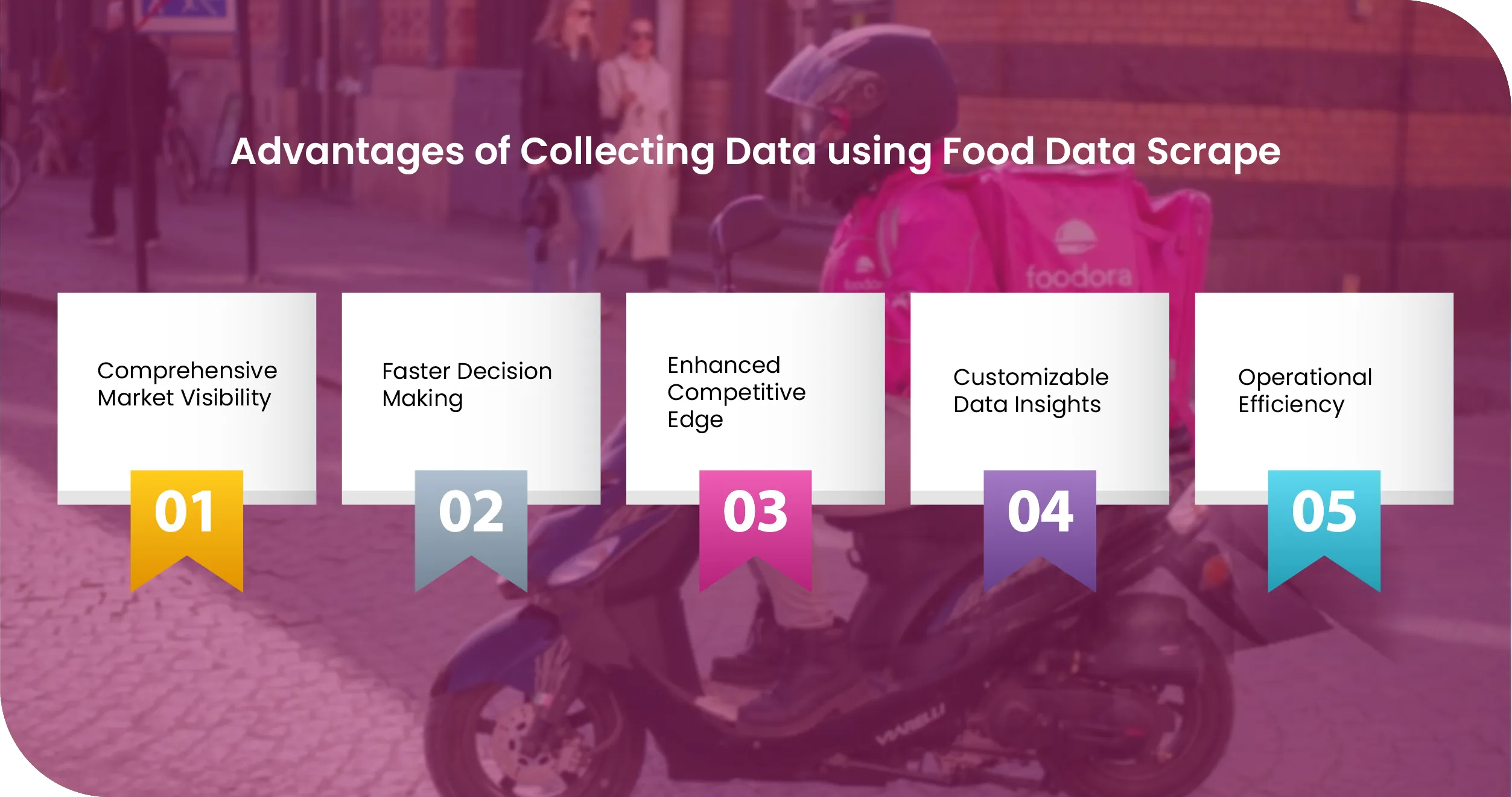 Foodora Competitor Europe Advantages